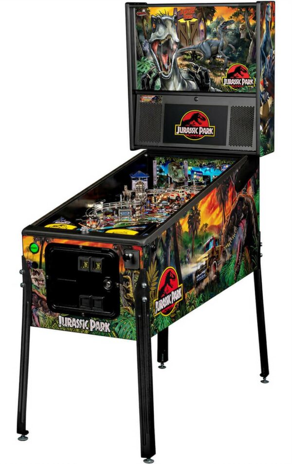 Jurassic Park Premium Pinball Machine For Sale With Express Shipping